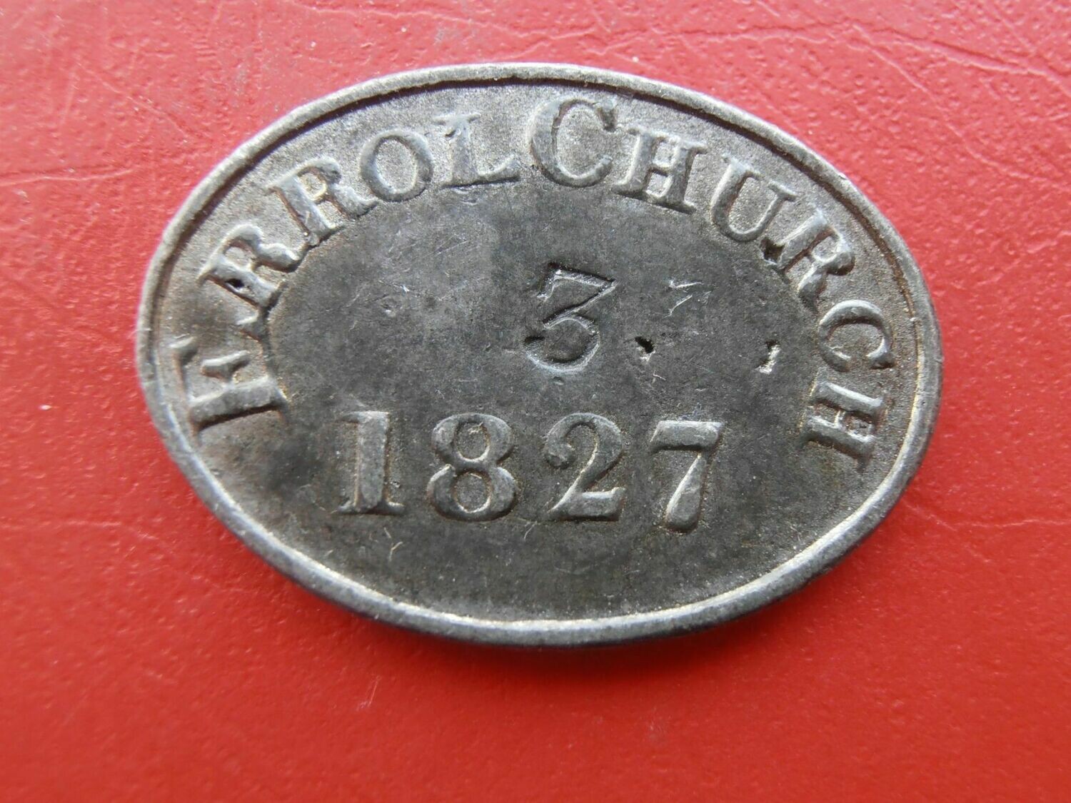 Communion Token Errol T3 - 1827