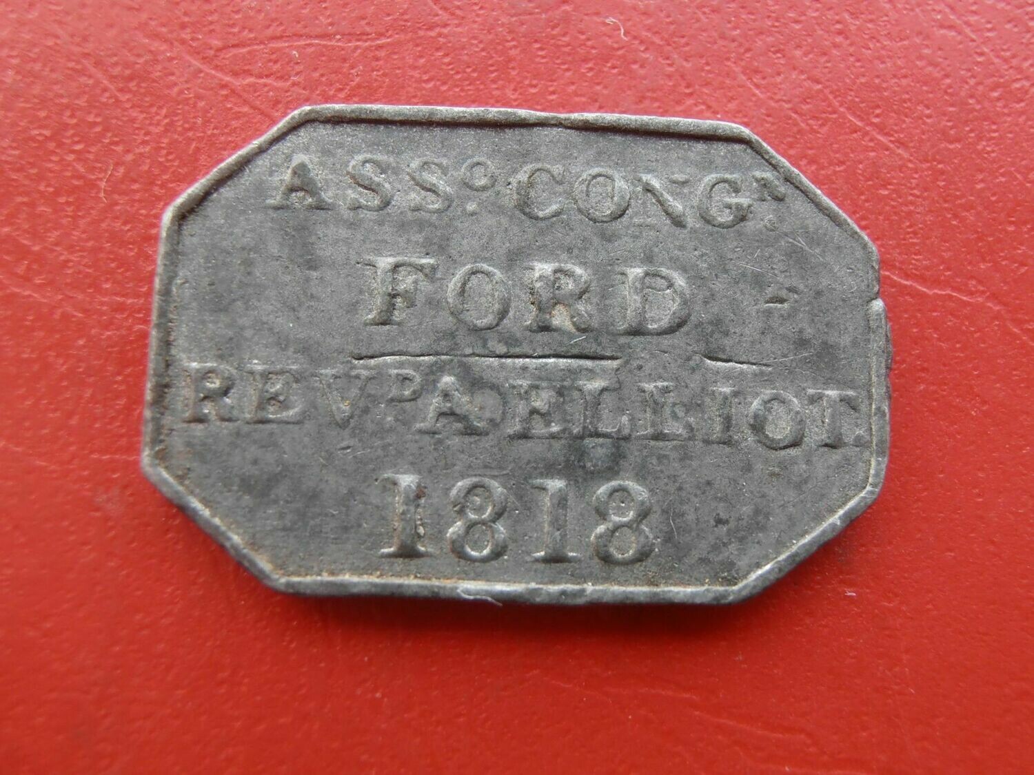 Communion Token Ford - 1818