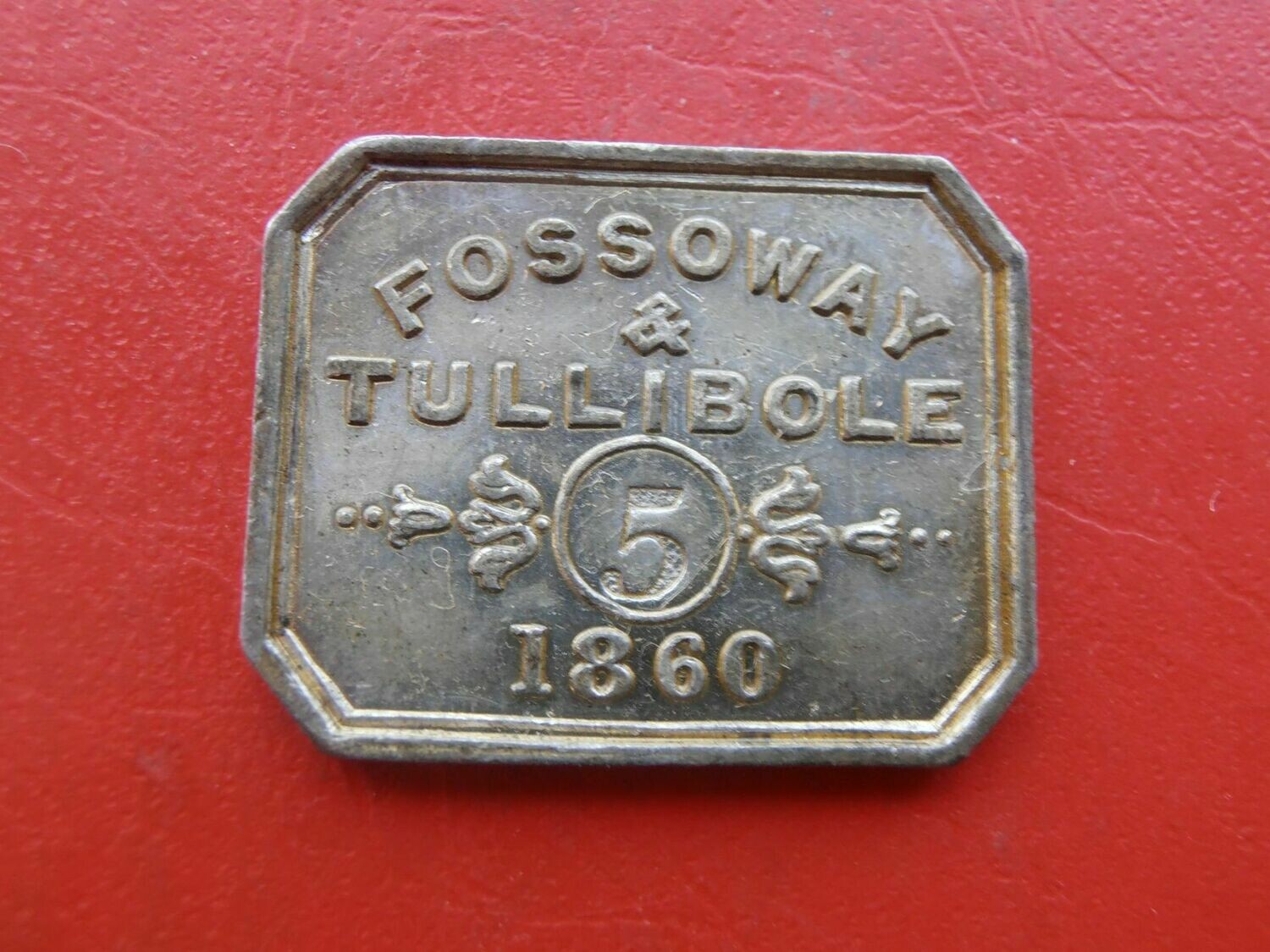 Communion Token Fossoway & Tullibole T5 - 1860
