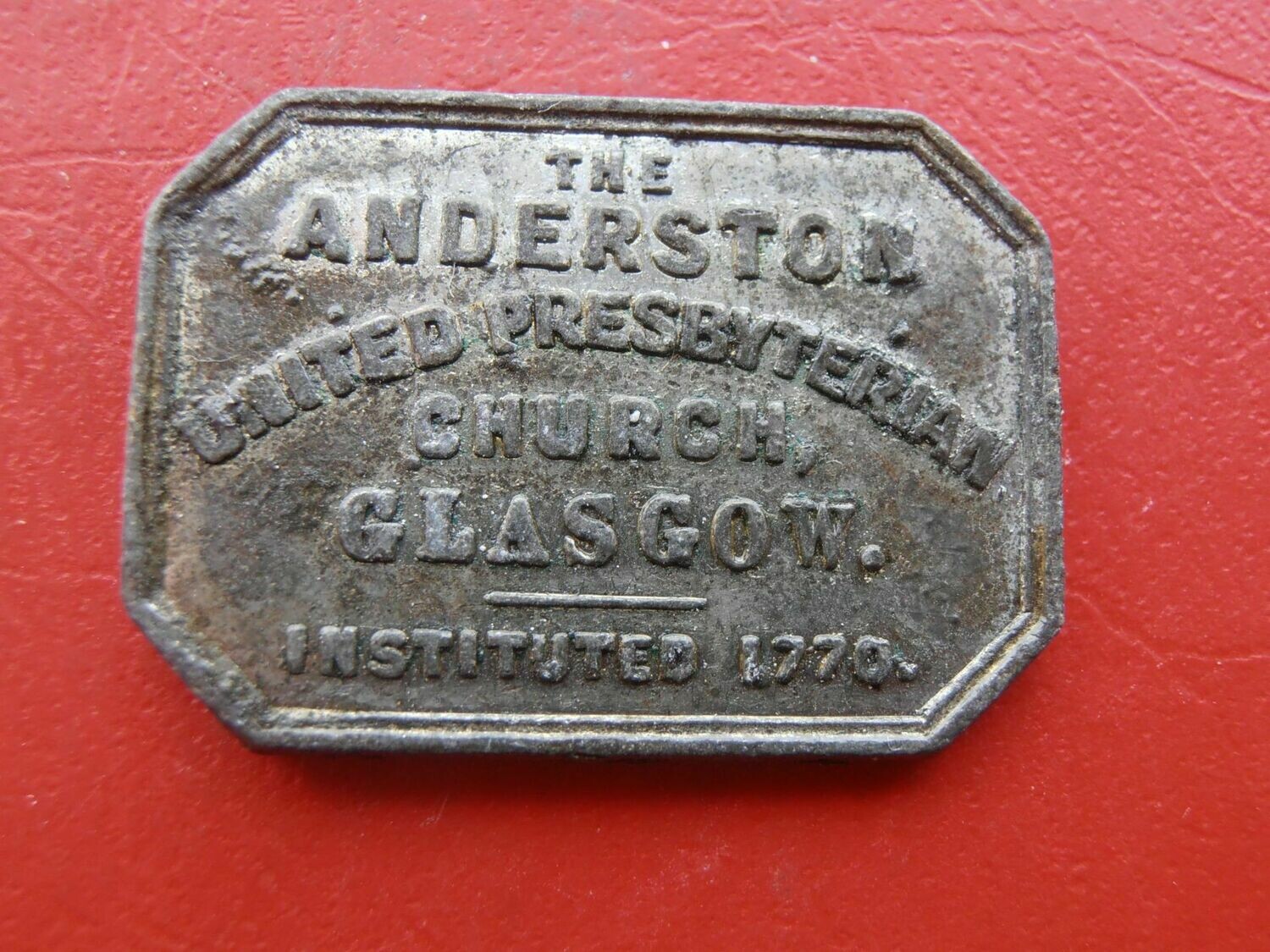 Communion Token Glasgow Anderston - No Date