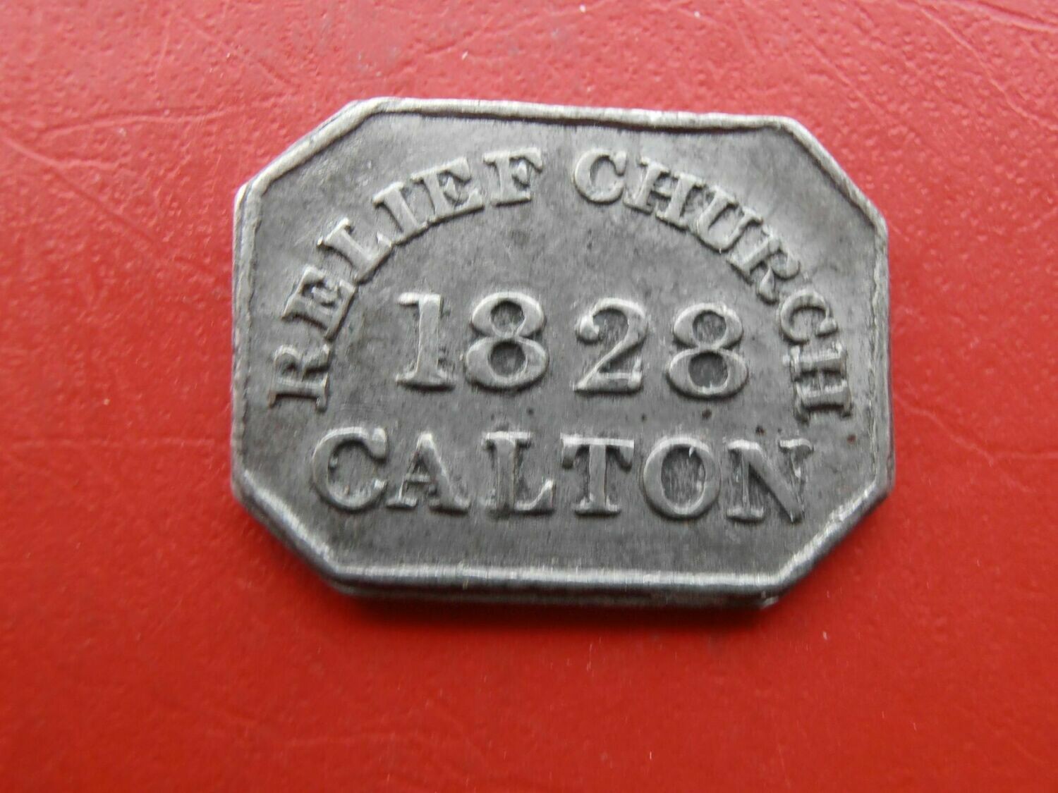 Communion Token Calton Glasgow - 1828 (L)