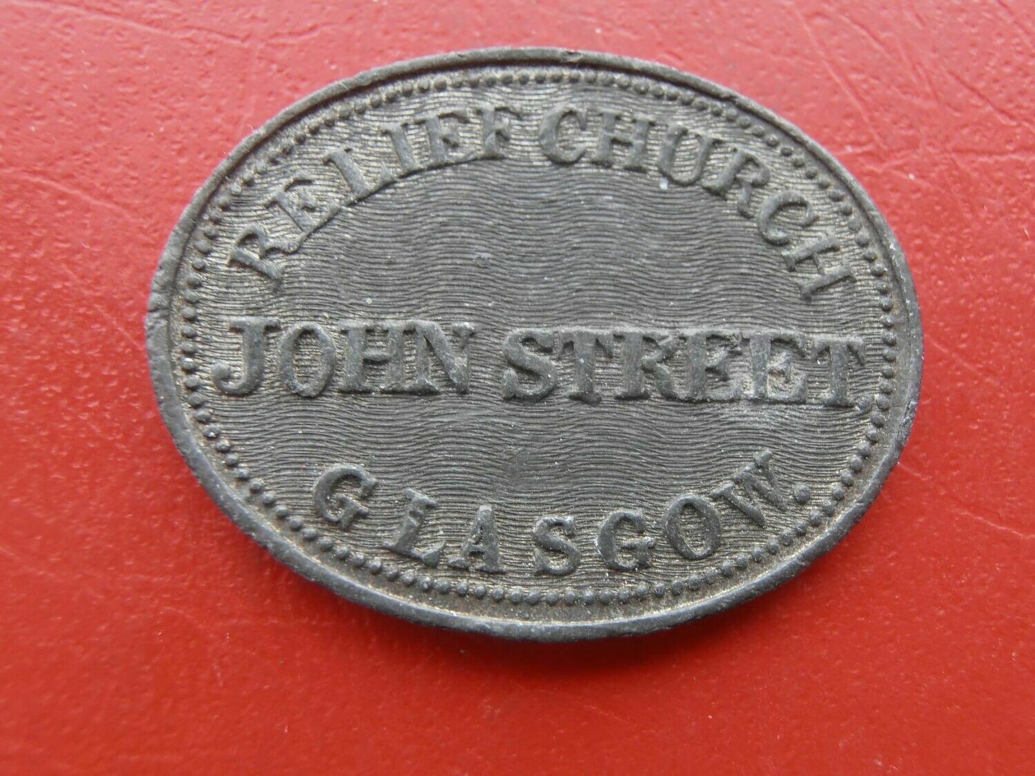 Communion Token Glasgow John St - No Date
