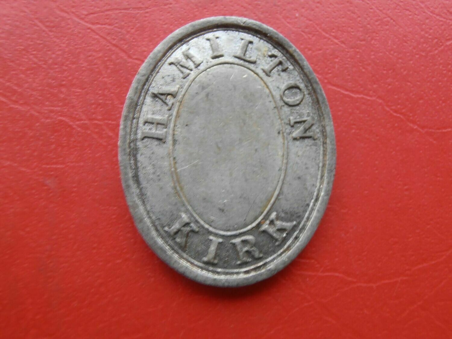 Communion Token Hamilton - 1853