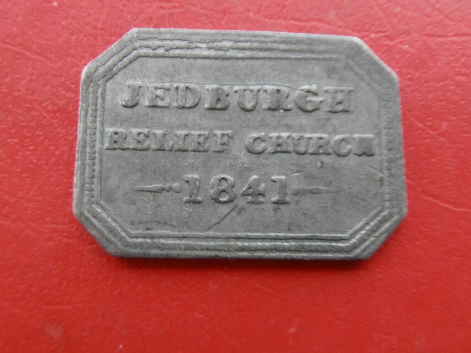 Communion Token Jedburgh - 1841