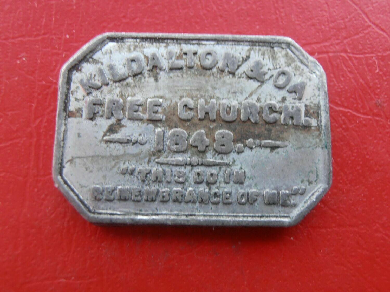 Communion Token Kildalton & OA - 1848