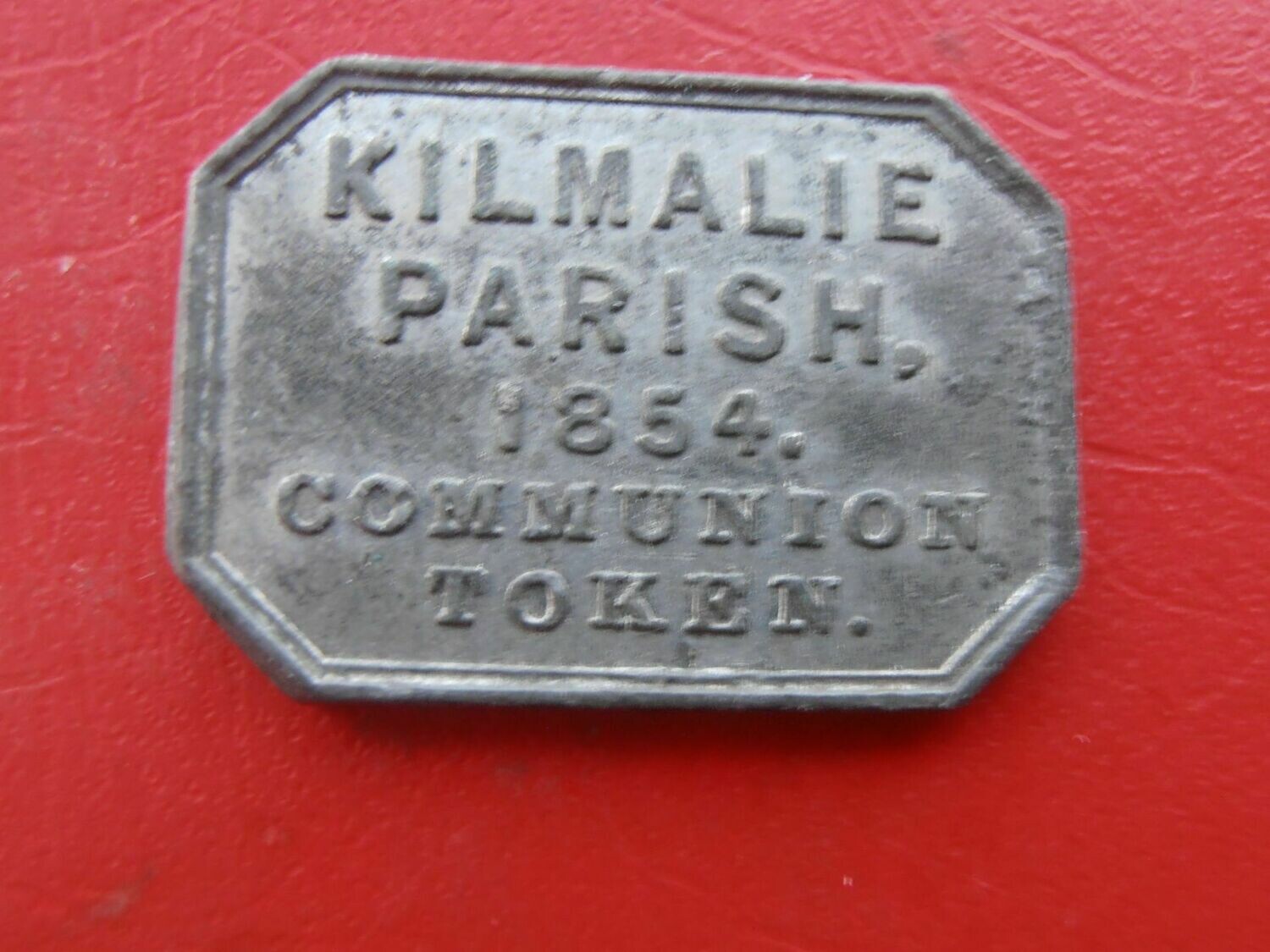 Communion Token Kilmalie - 1854
