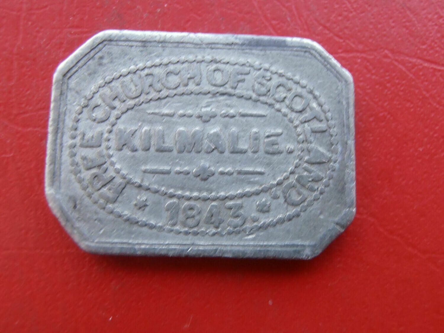 Communion Token Kilmalie - 1843