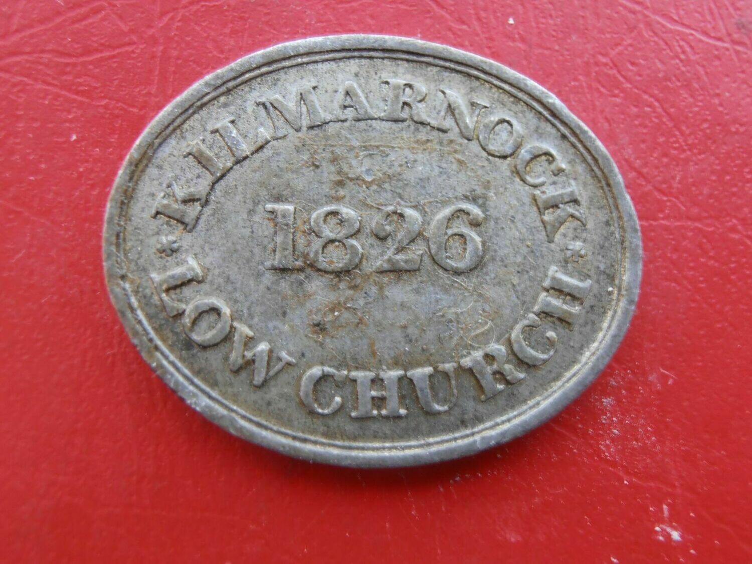 Communion Token Kilmarnock - 1826