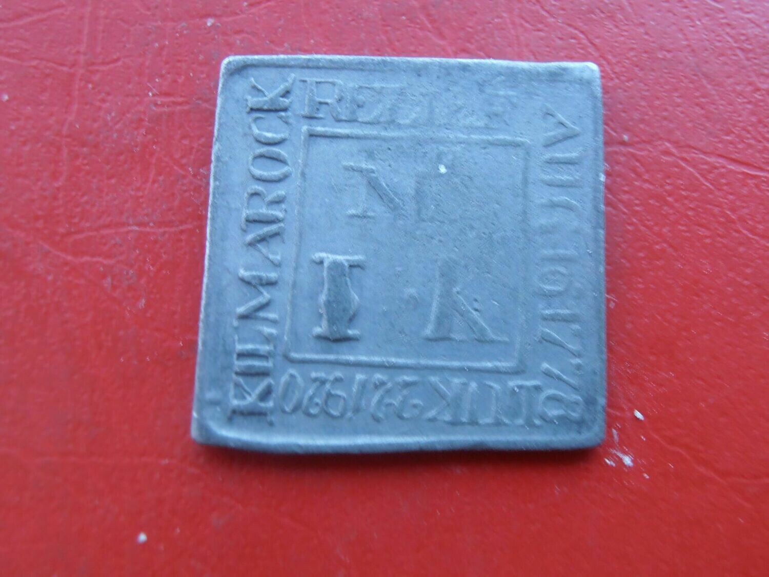 Communion Token Kilmarnock - 1778