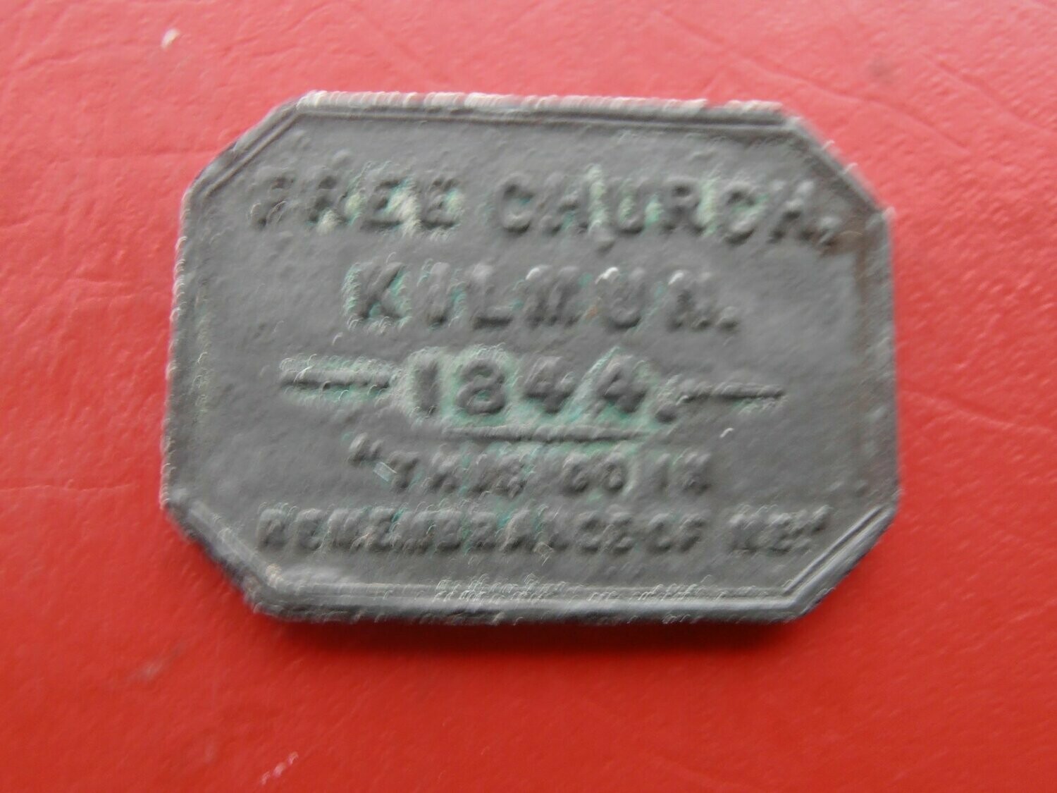 Communion Token Kilmun - 1844