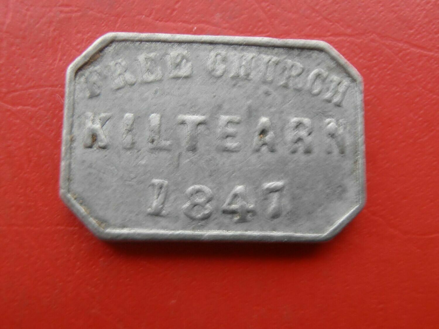 Communion Token Kiltearn - 1847