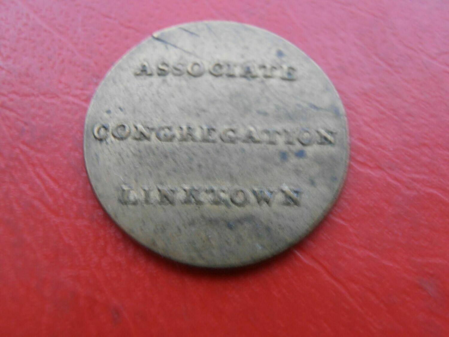 Communion Token Kirkcaldy Linktown - 1800