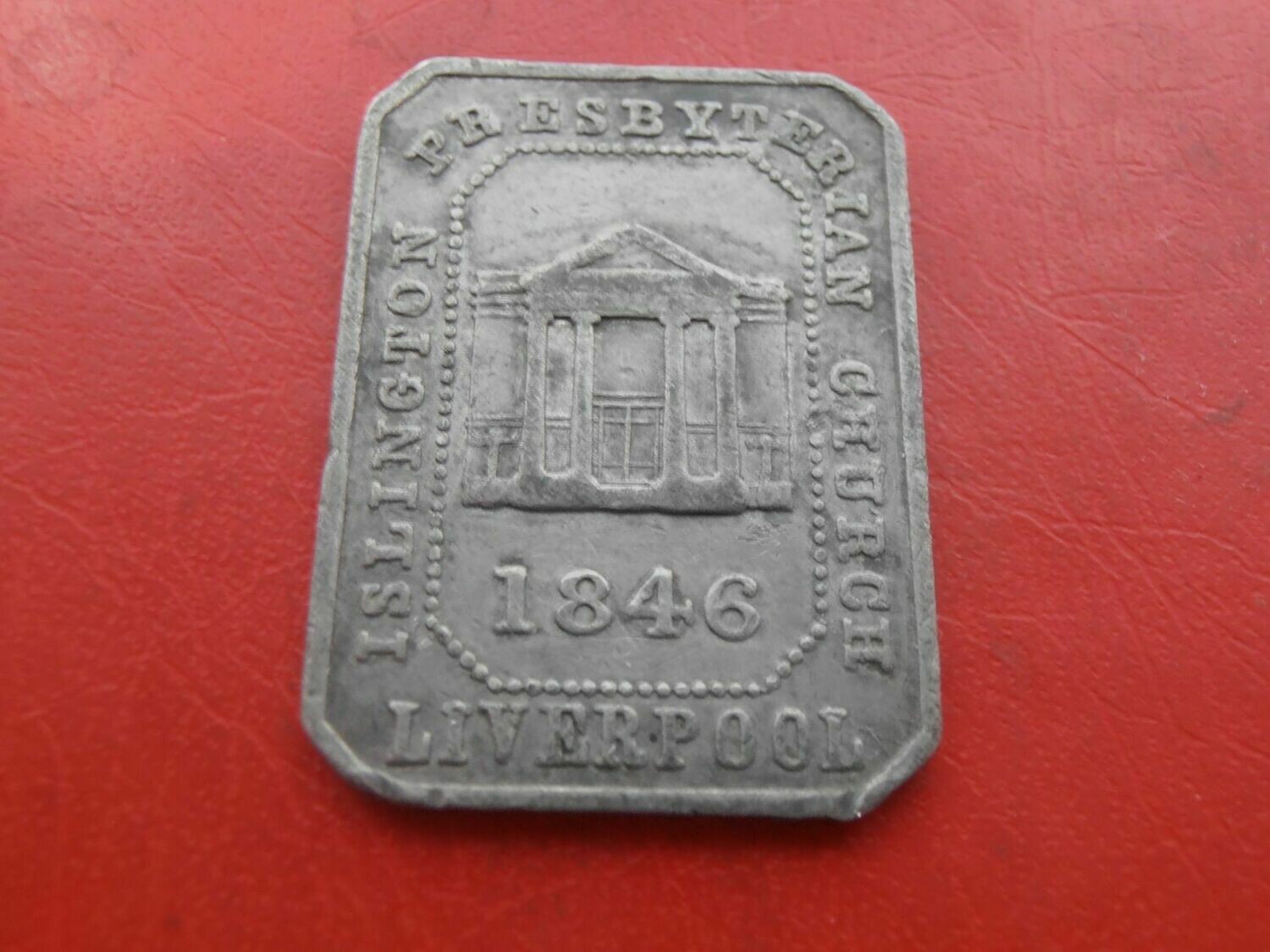 Communion Token Liverpool Islington - 1846