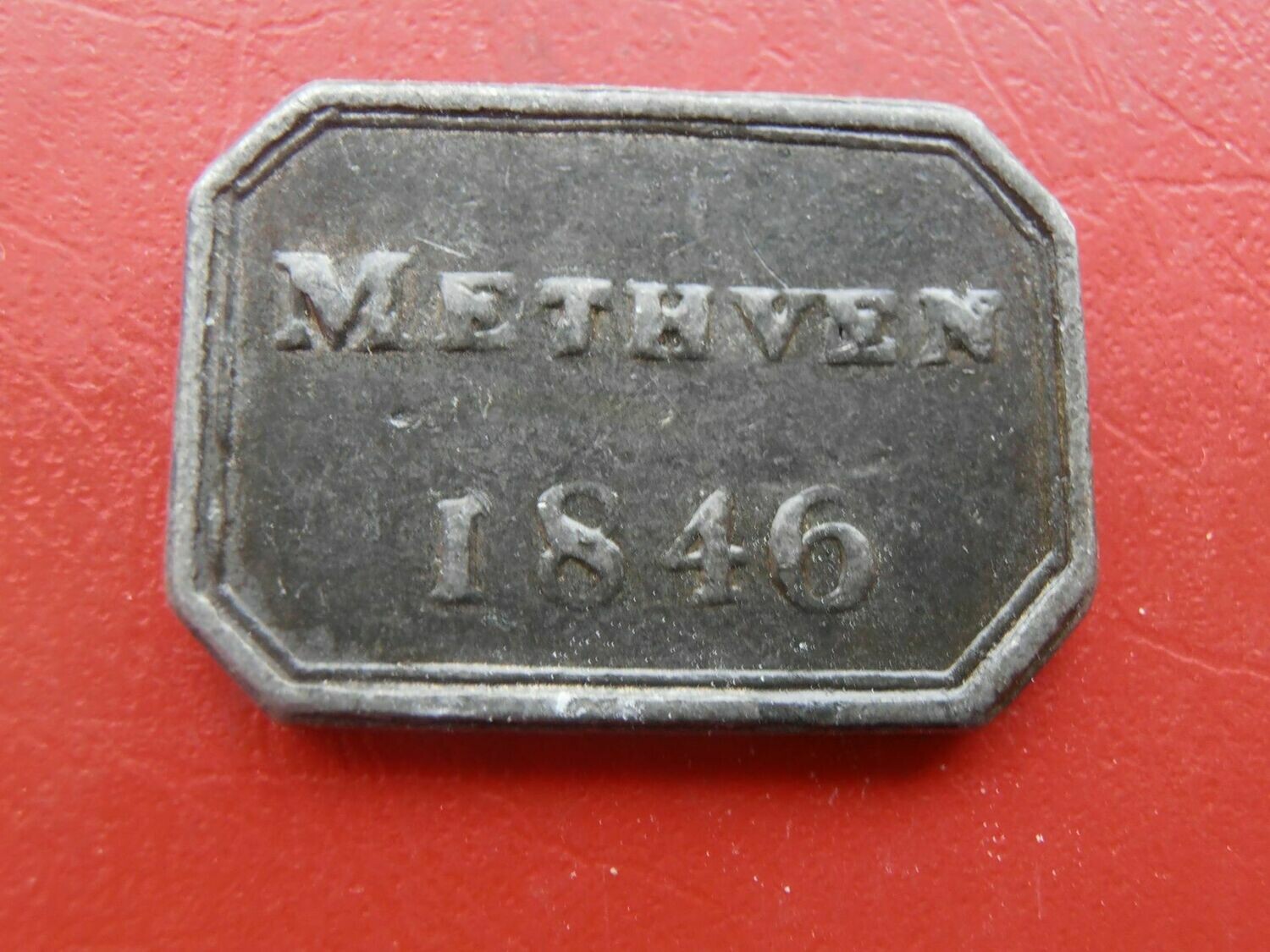 Communion Token Methven - 1846