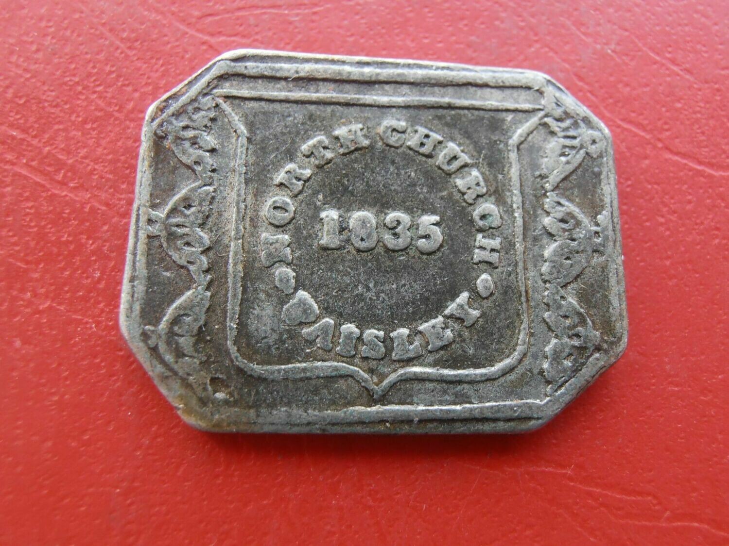 Communion Token Paisley North - 1835