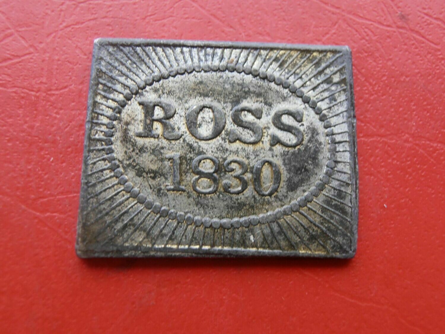 Communion Token Ross - 1830