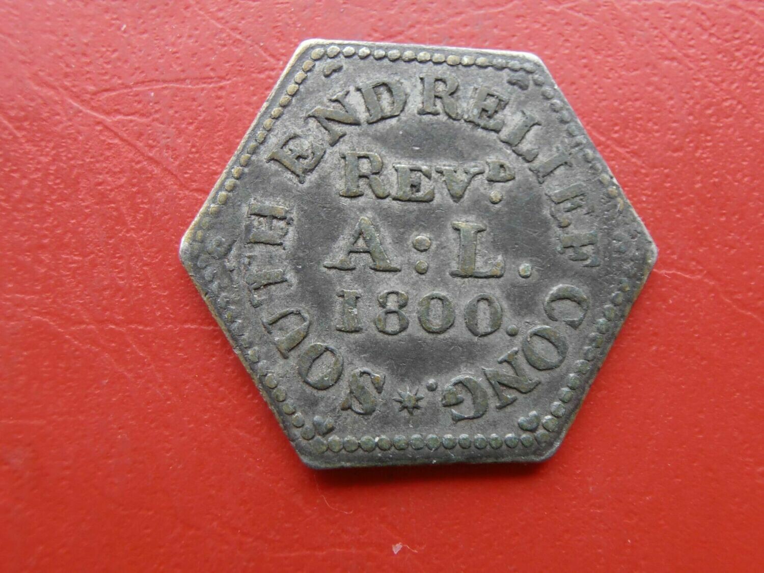 Communion Token Southend - 1800