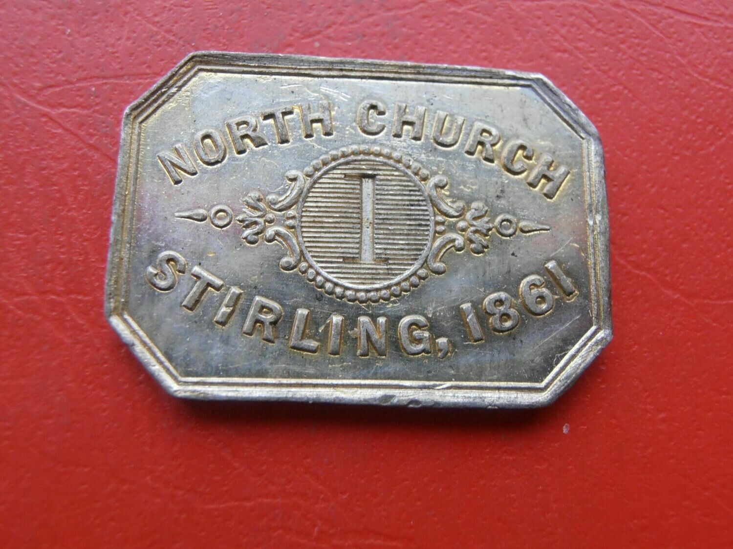 Communion Token Stirling T4 - 1861