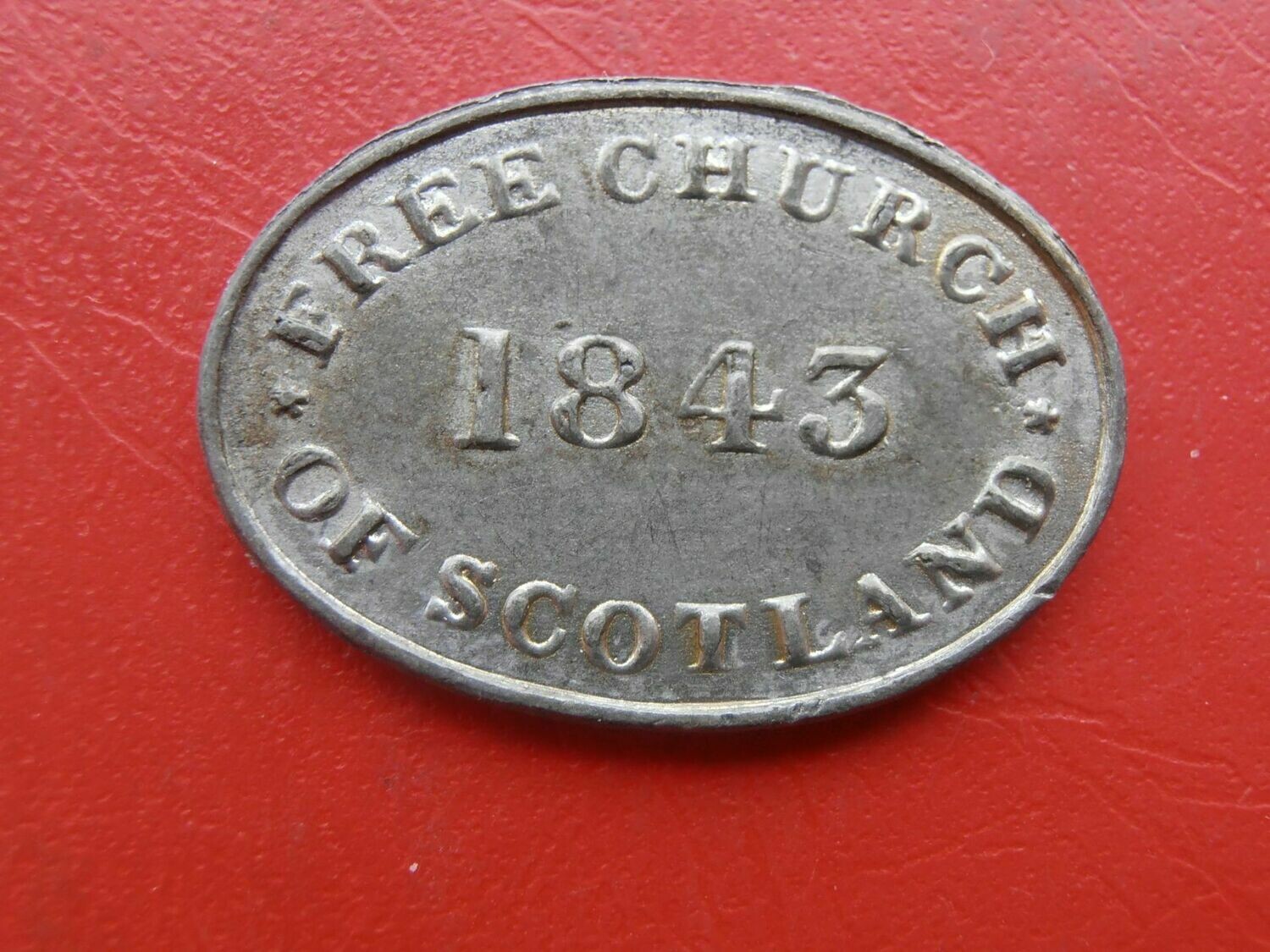 Communion Token Stock - 1843