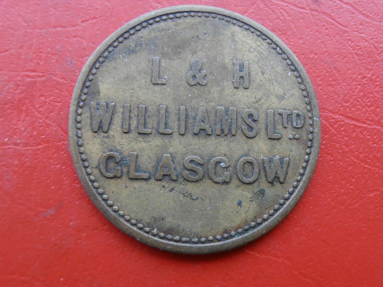 Glasgow L & H Williams Bazaar 1/-