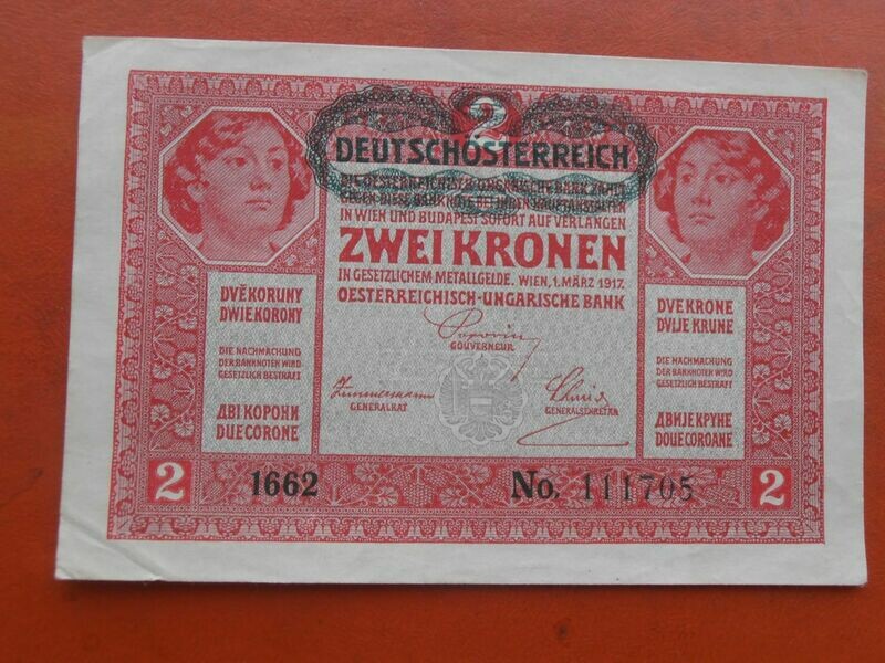 Austria 2 Kronen - 1917