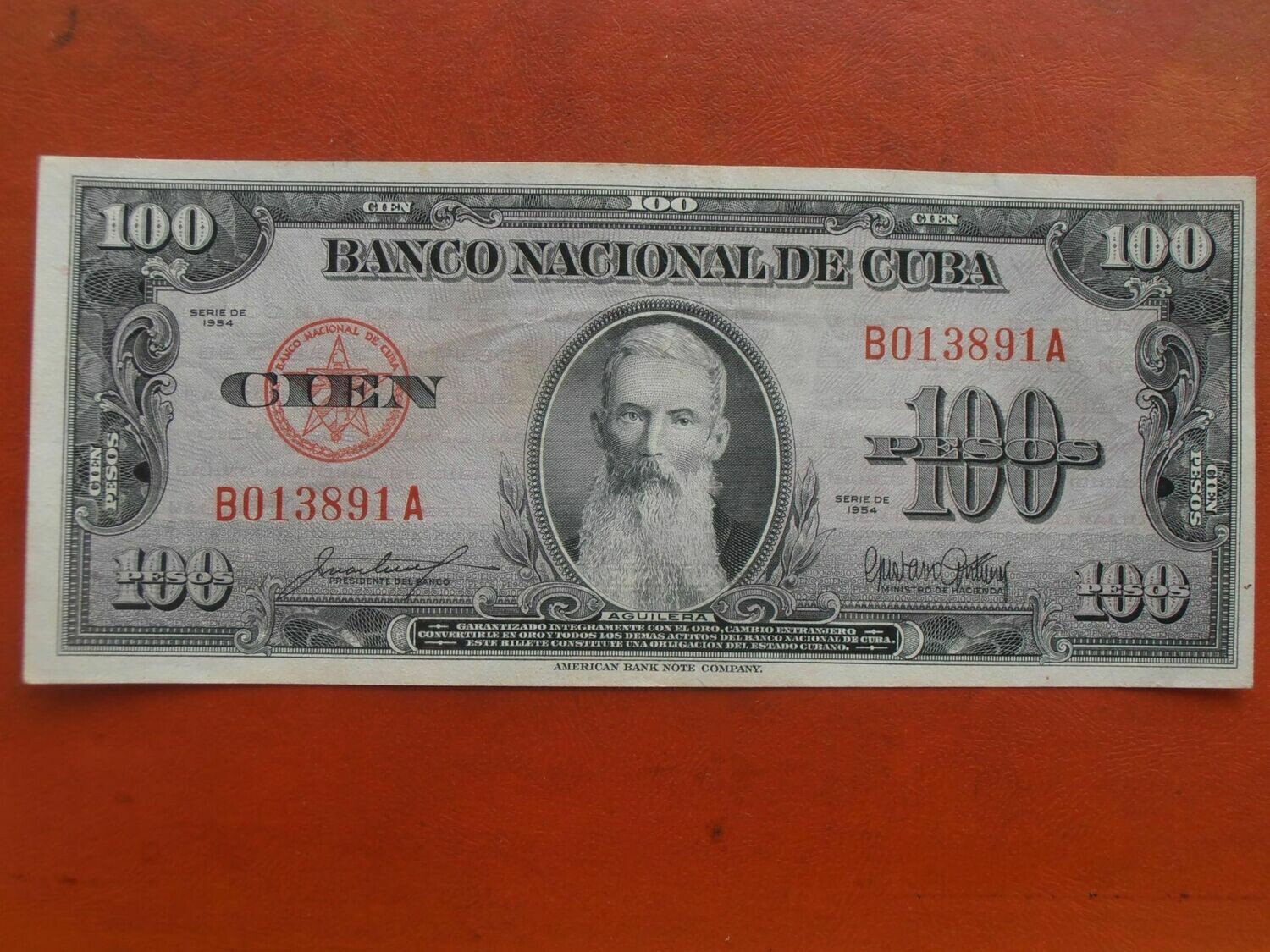 CB - 100 Pesos - 1954