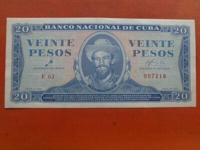 CB - 20 Pesos - 1961