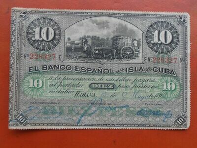 CB - 10 Pesos - 1896