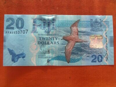 Fiji 20 Dollars - 2012