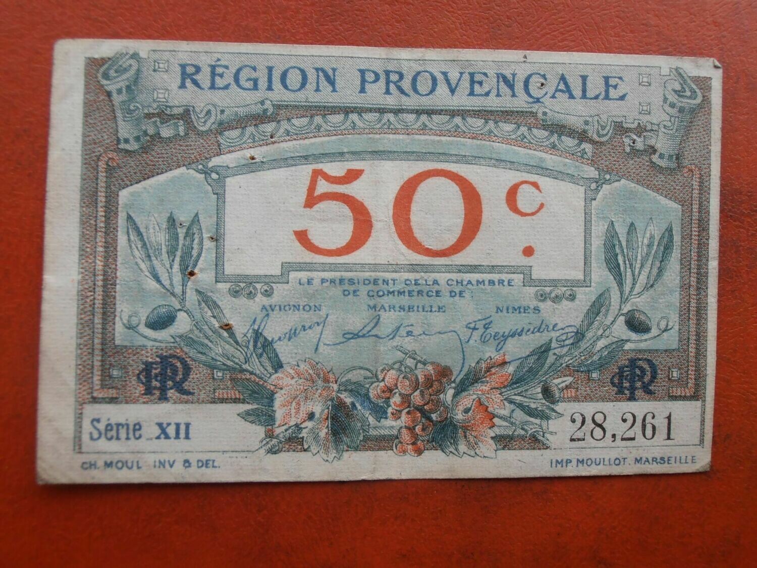 Region Provencale 50 Centimes - 1922