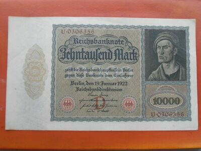Germany 10000 Marks - 1922