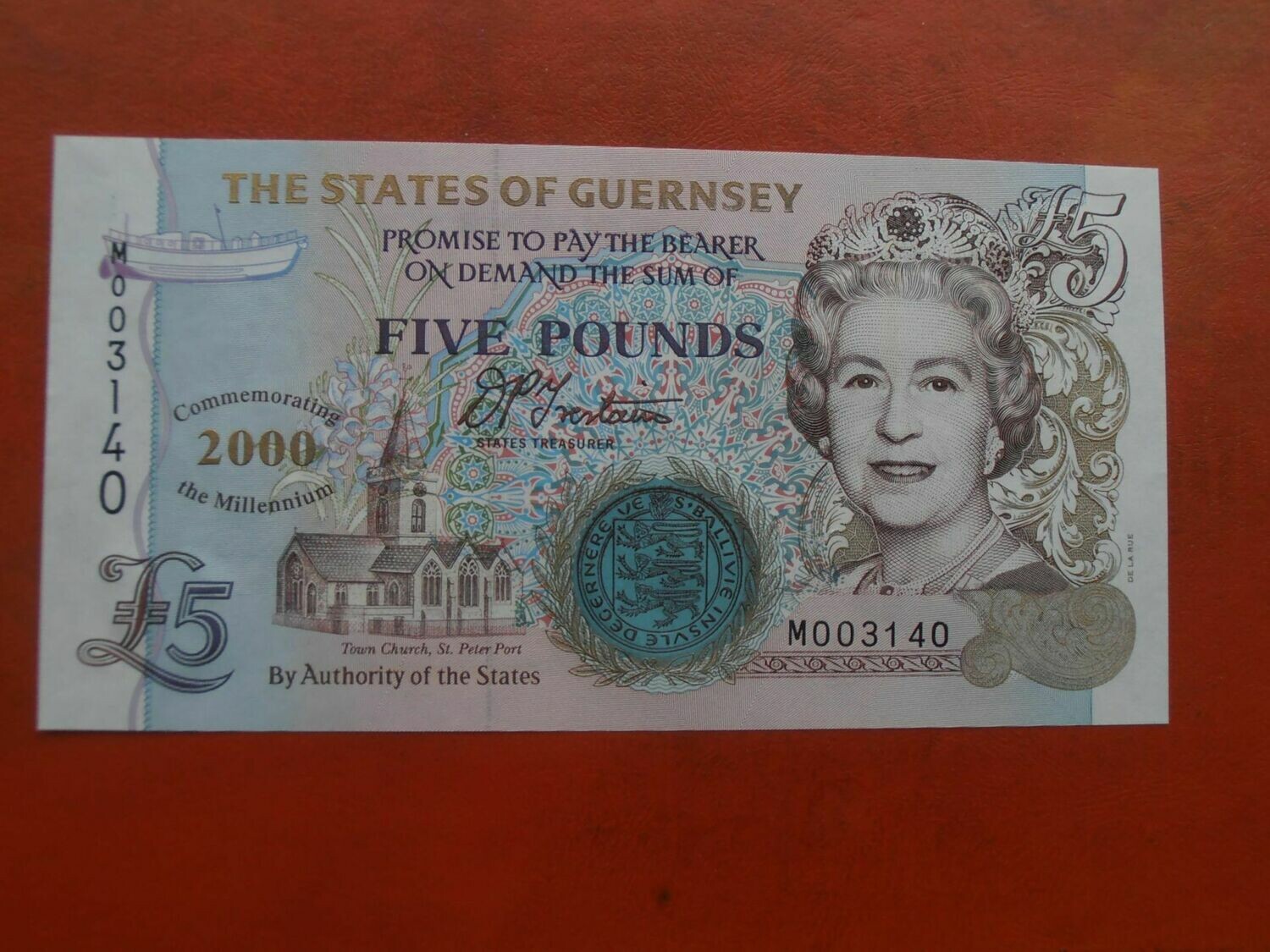Guernsey £5 - 2000