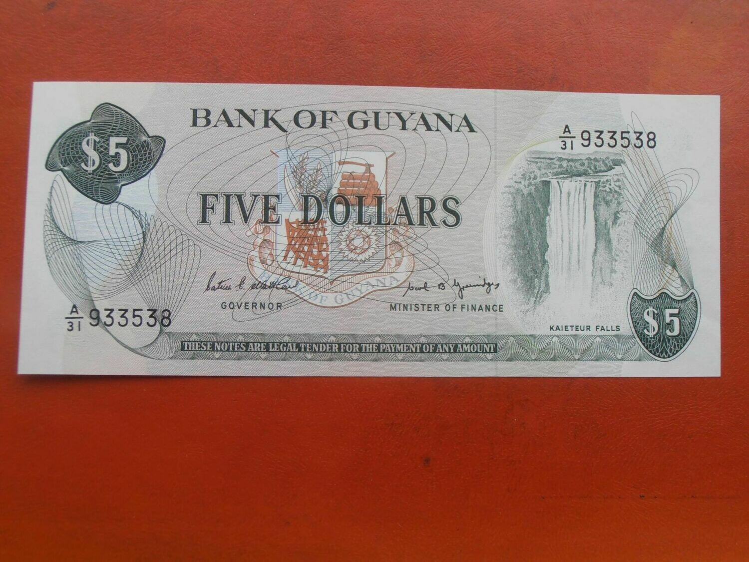 Guyana 5 Dollars - No Date