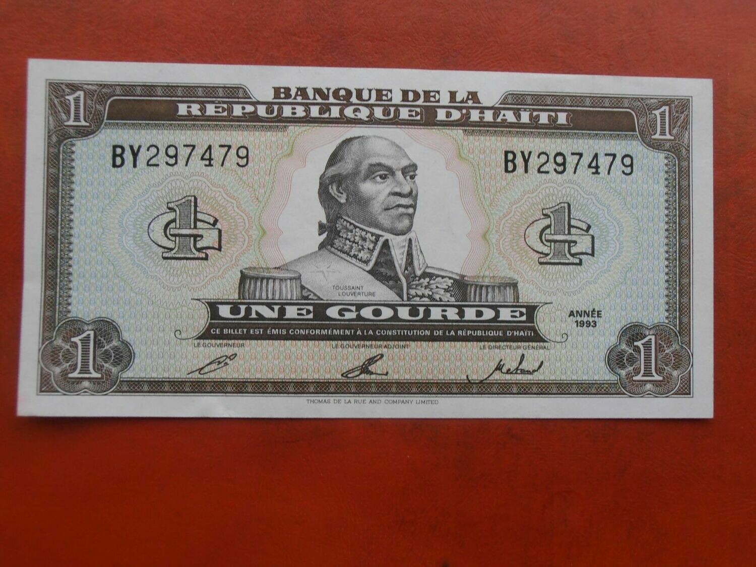 Haiti 1 Gourde - 1993