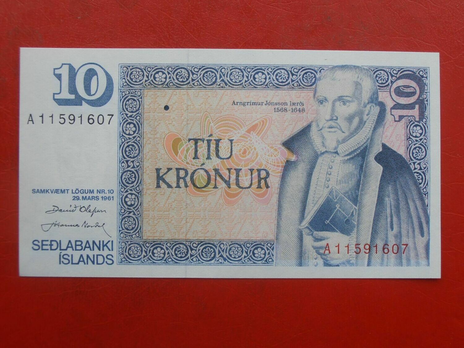 Iceland 10 Kronur - 1981