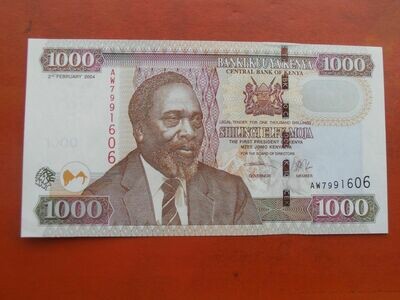 Kenya 1000 Shillings - 2004