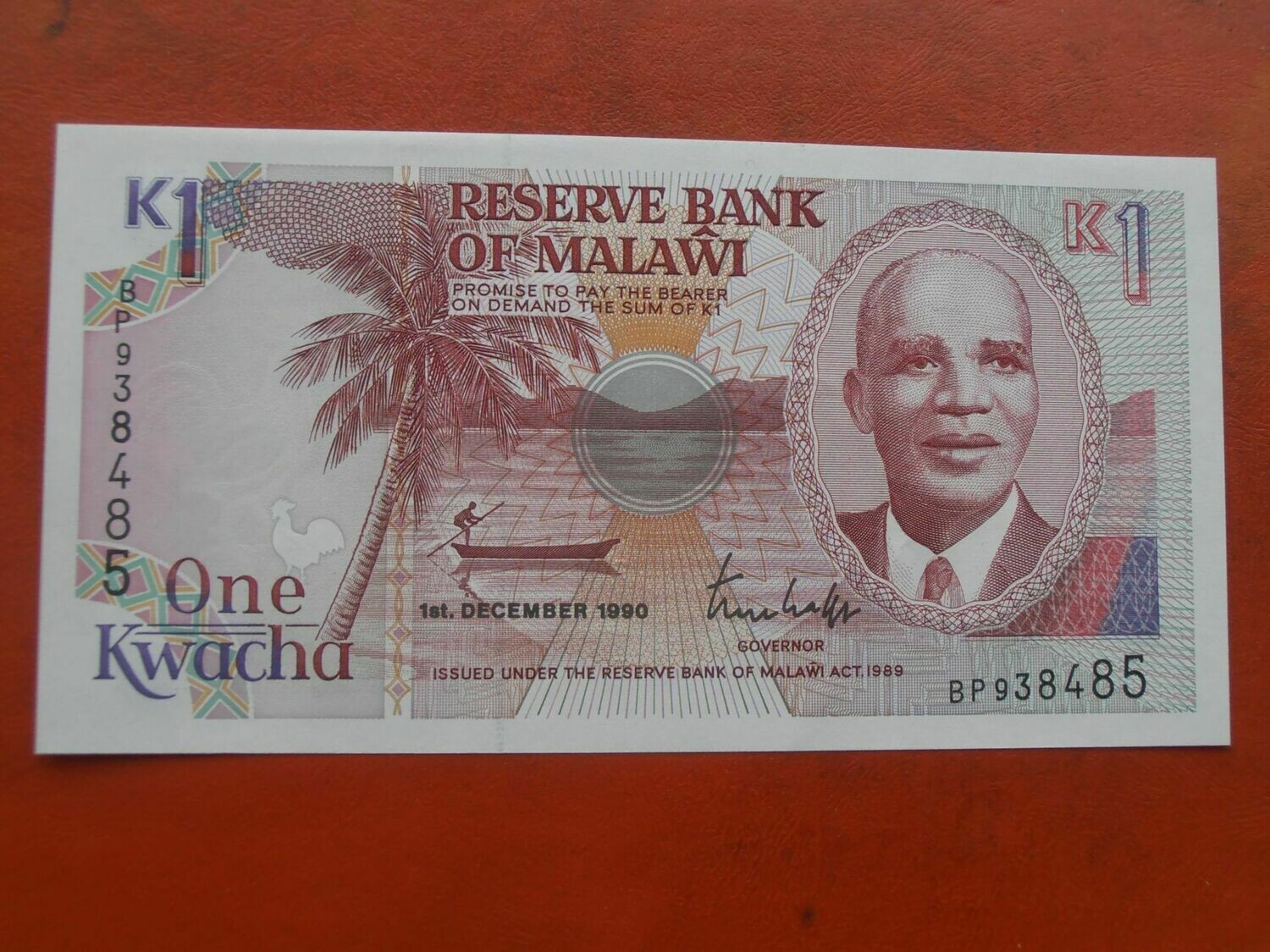 Malawi 1 Kwacha - 1990