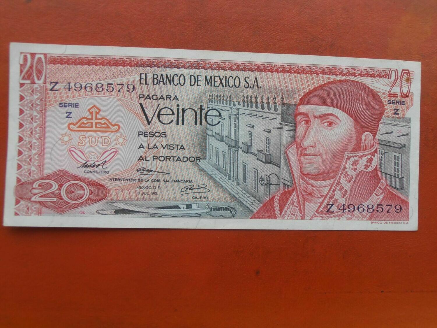 Mexico 20 Pesos - 1973