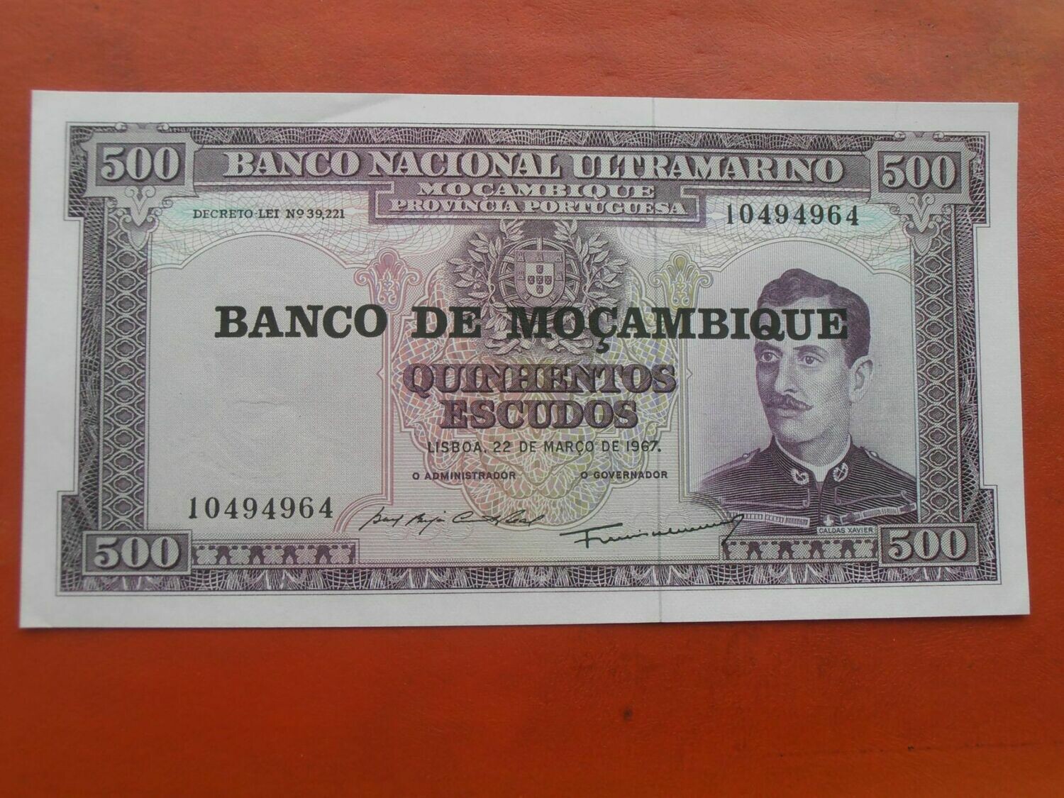 Mozambique 500 Escudos - 1976