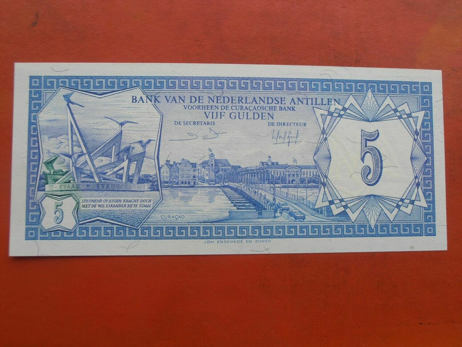 Netherlands Antilles 5 Gulden - 1984