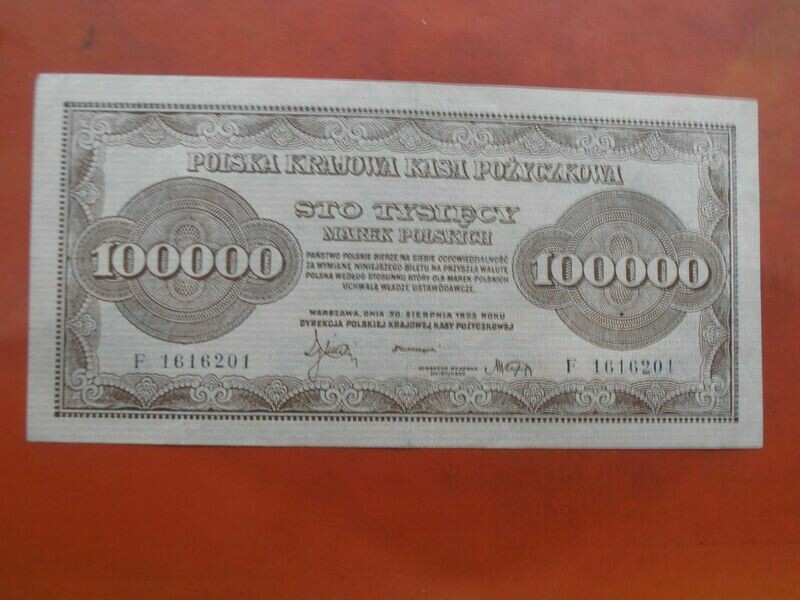 Poland 100000 Marek - 1923