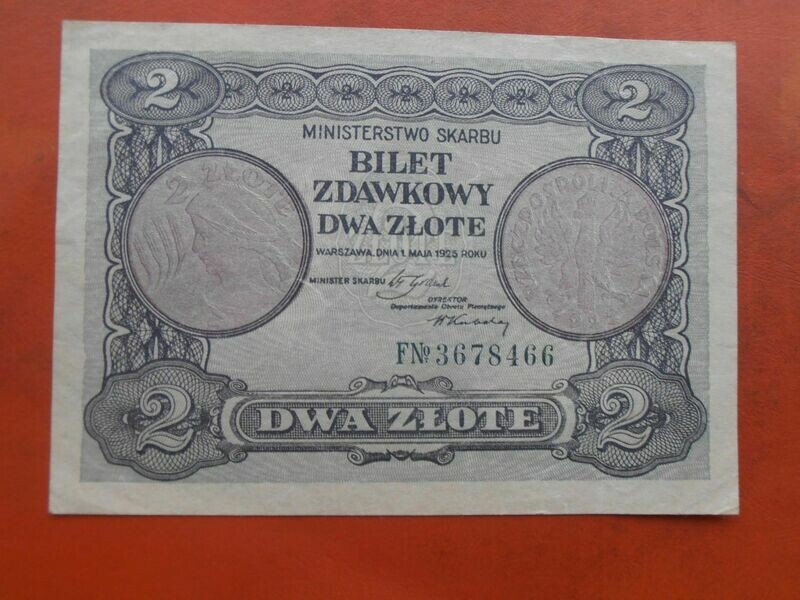Poland 2 Zlote - 1925 Rare