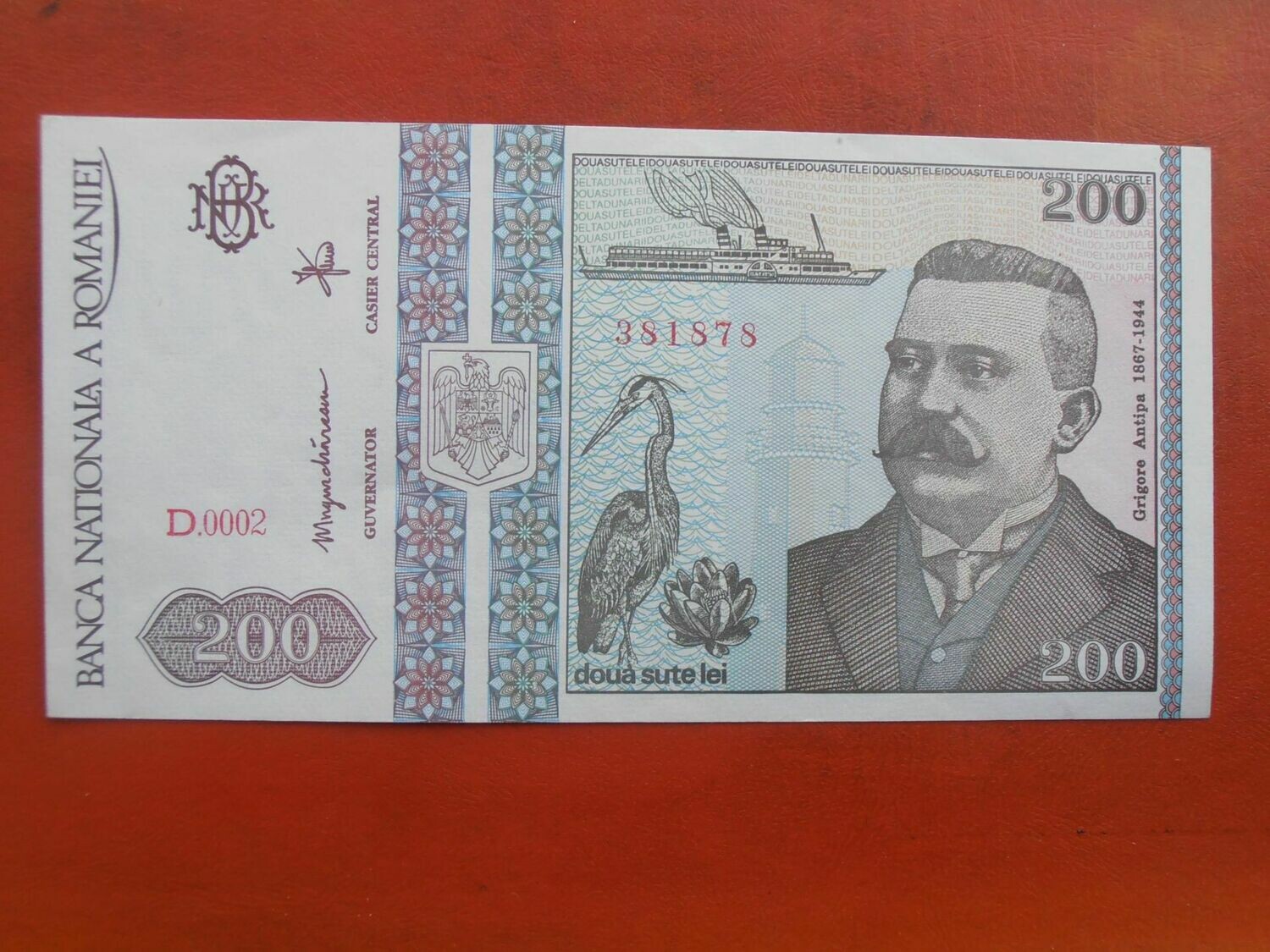 Romania 200 Lei - 1992