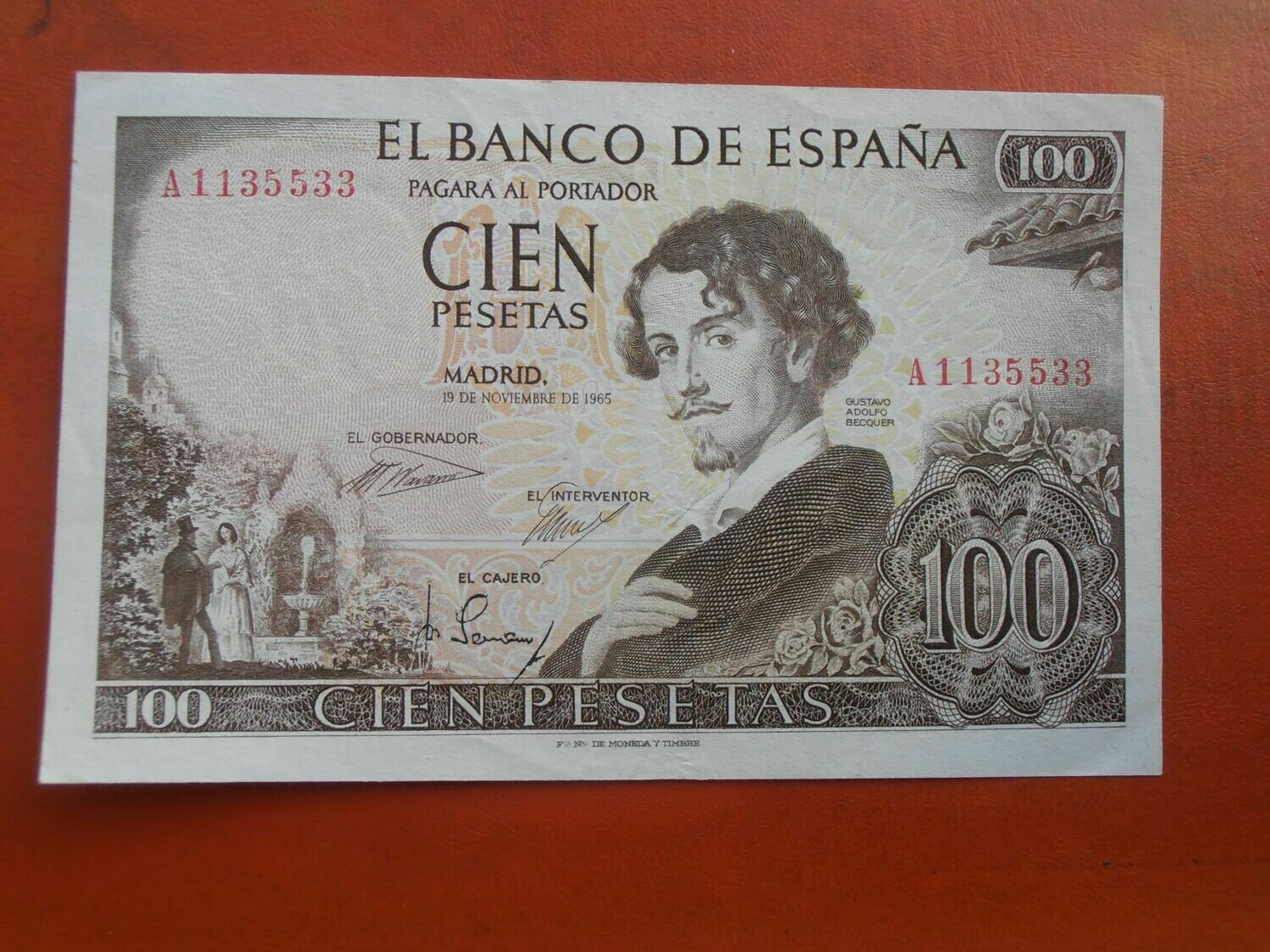 Spain 100 Pesetas - 1965