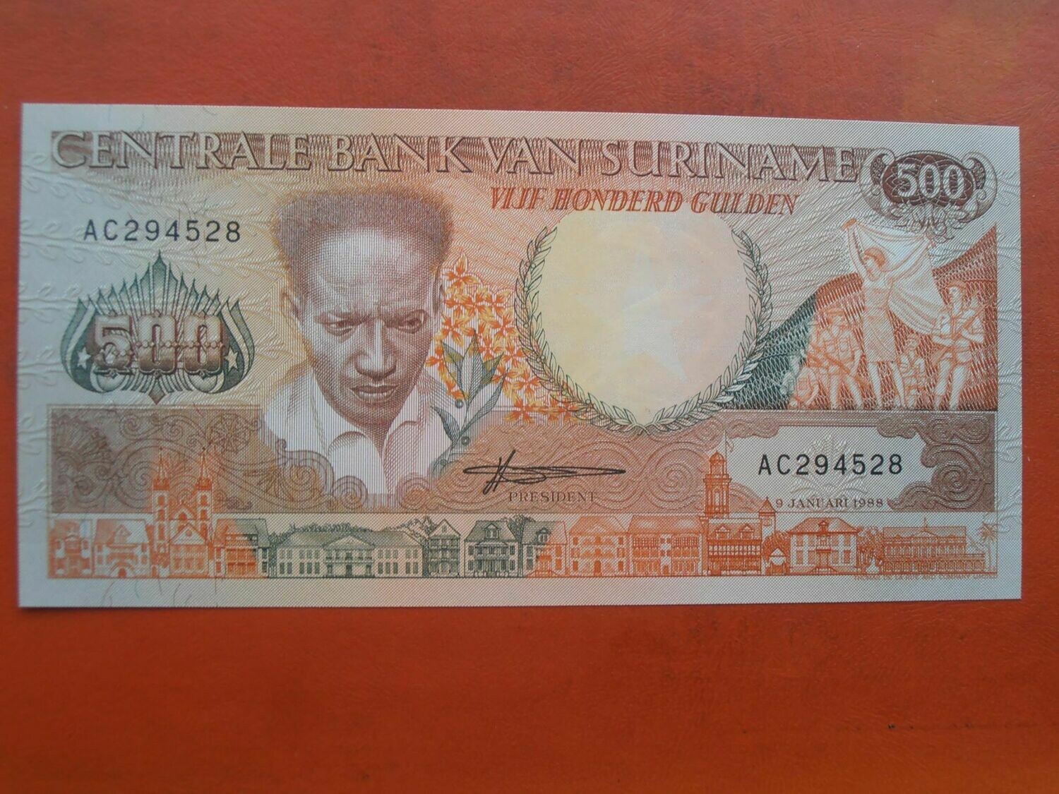 Suriname 500 Gulden - 1988