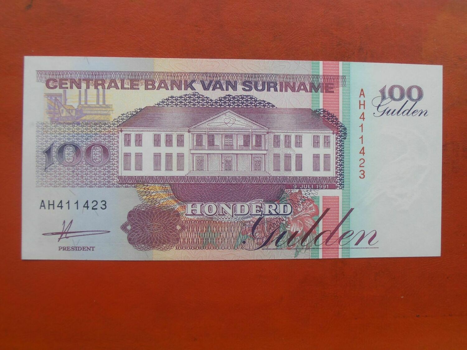 Suriname 100 Gulden - 1991