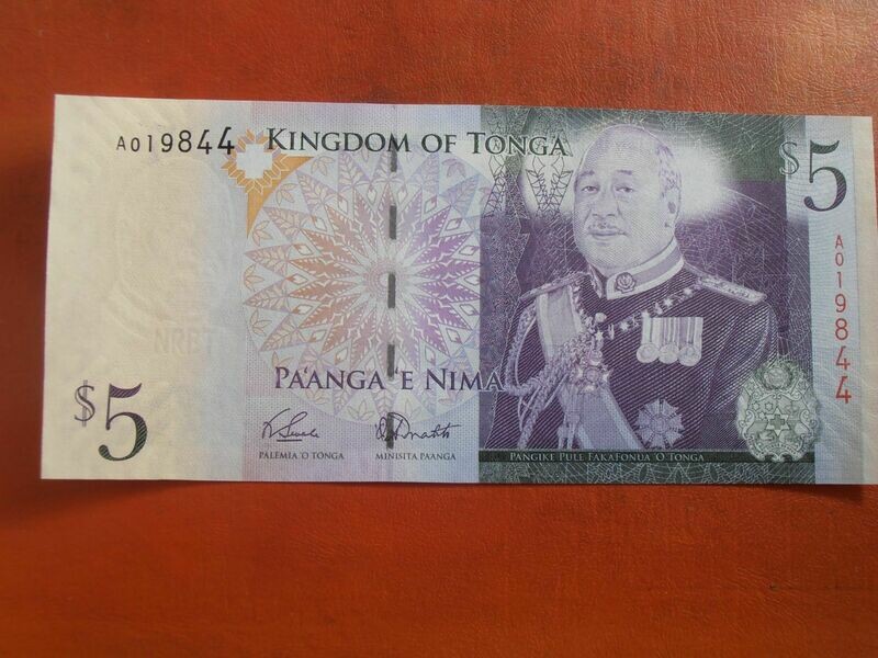 Tonga 5 Pa'Anga - 2008