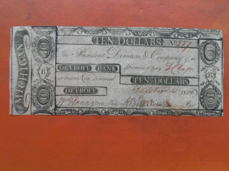Michigan 10 Dollars - 1806