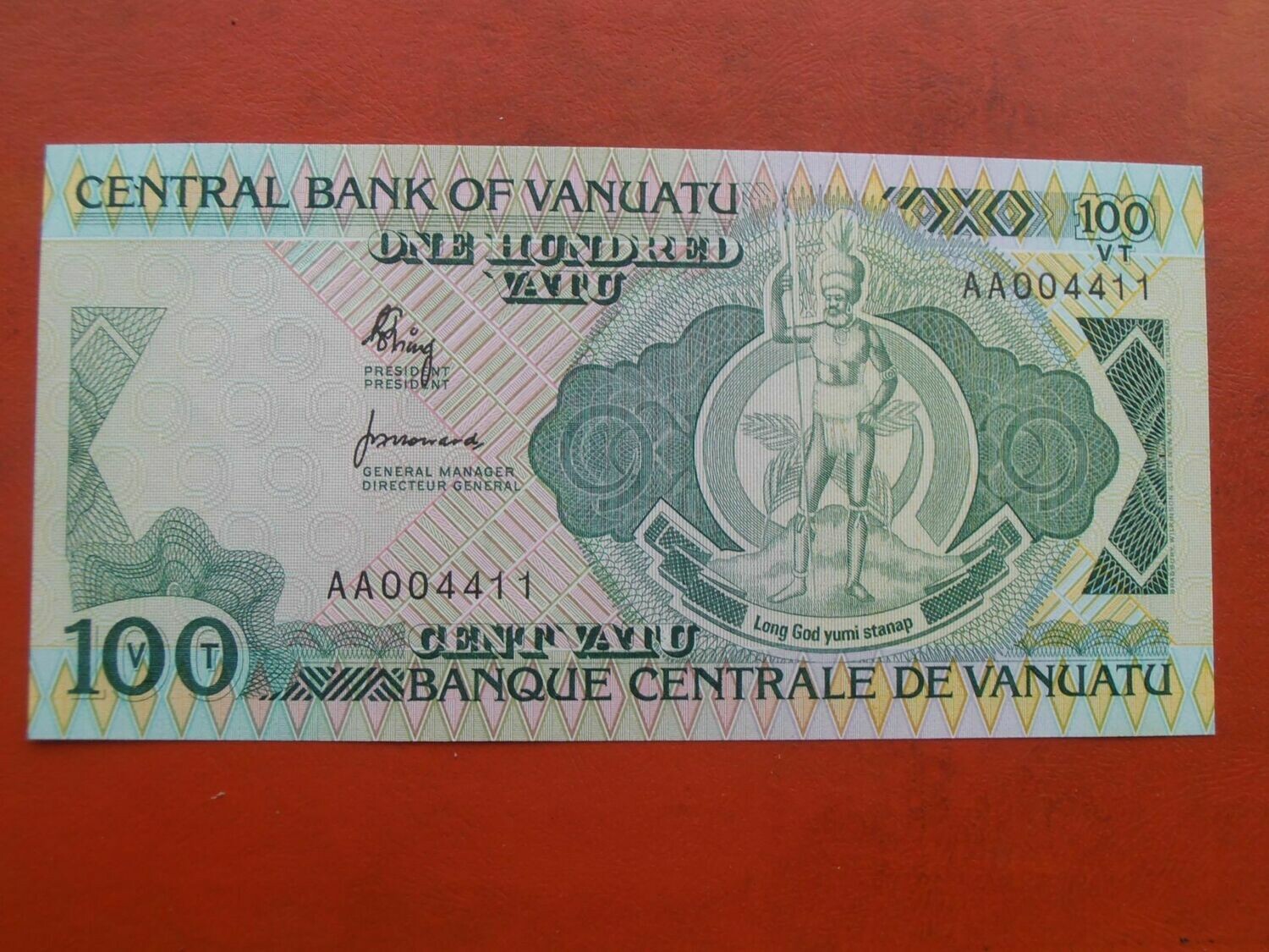 Vanuatu 100 Vatu - 1982