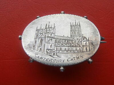 Canterbury Cathedral Silver Badge
